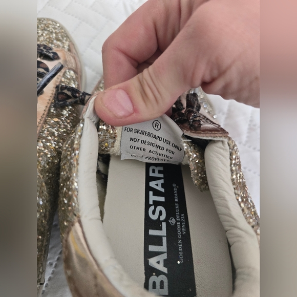 Sparkly Glitter Sneakers GGDB Ballstar Dupes - Picture 8 of 12